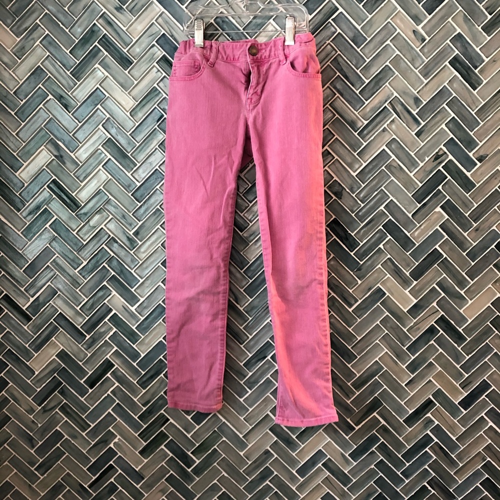 GAP Girls size 7 Pink Super Skinny Jeans